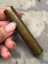 Load image into Gallery viewer, Original WW1 British Army SMLE Enfield Brass Oil Bottle - EFD Marked - The Militaria Shop