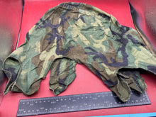 Load image into Gallery viewer, Original US Army M1 Camo Helmet Cover - Vietnam Found - Combat Worn - The Militaria Shop