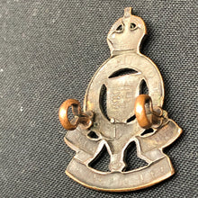 Load image into Gallery viewer, Original WW2 British Army Royal Army Ordnance Corps RAOC Officers Collar Badge - The Militaria Shop