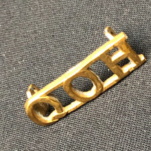 Load image into Gallery viewer, Original WW1/WW2 British Army Q.O.H Queen's Own Hussars Shoulder Title - The Militaria Shop
