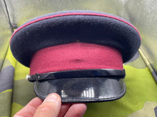 Lade das Bild in den Galerie-Viewer, Original British Army - Royal Army Medical Corps Peaked Cap - Size 57cm - The Militaria Shop