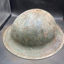Load image into Gallery viewer, Original WW2 British Army Mk2 "Brodie" Combat Helmet - The Militaria Shop