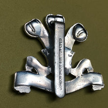 Load image into Gallery viewer, Genuine British Army The Royal Hussars Cap Badge - The Militaria Shop