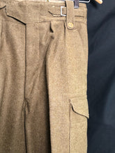 Load image into Gallery viewer, Original British Army Battledress Trousers - Size 7 - 31" Waist - The Militaria Shop