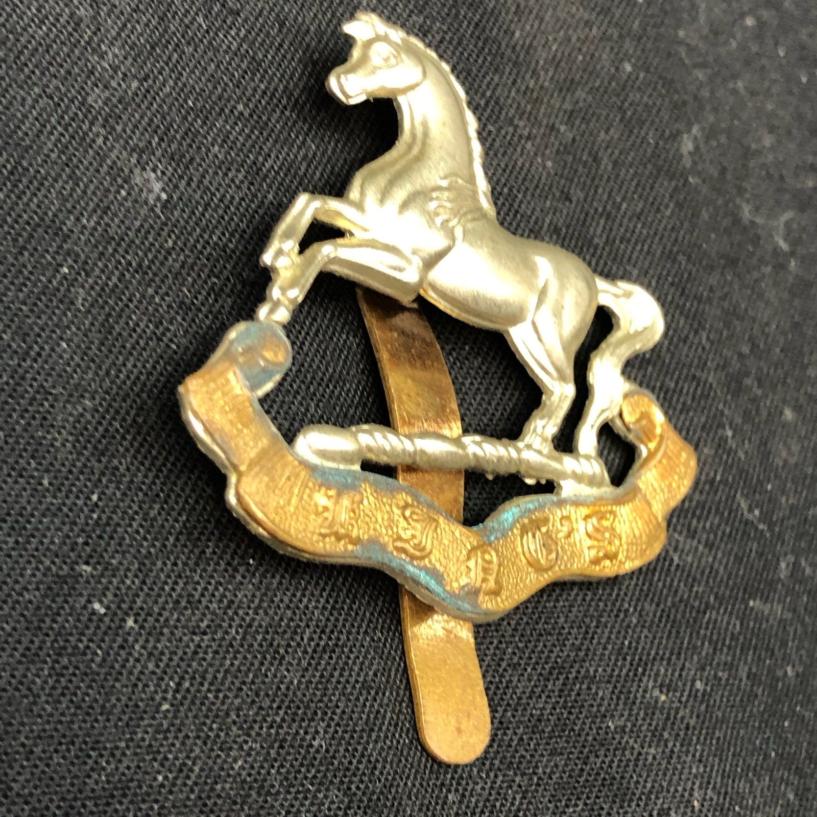Original British Army Cap Badge - King's Regiment (Liverpool) - The Militaria Shop