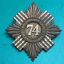 Load image into Gallery viewer, British Army Cap Badge - 74th (Highland) Regiment of Foot - The Militaria Shop