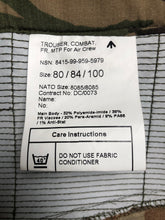 Load image into Gallery viewer, British Army RAF Trousers Combat FR MTP for Air Crew Fire Rated- Size 80/84/100 - The Militaria Shop