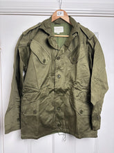 Load image into Gallery viewer, Genuine Unissued U.S Army OD Green Coat Mans Field Jacket Size ES - The Militaria Shop