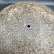 Load image into Gallery viewer, Original British/Canadian Army WW2 Mk3 Turtle High Rivet Combat Steel Helmet - The Militaria Shop