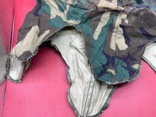 Load image into Gallery viewer, Original US Army M1 Camo Helmet Cover - Vietnam Found - Combat Worn - The Militaria Shop