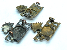 Load image into Gallery viewer, Original Group of 3 British Army Royal Fusiliers Collar Badges - The Militaria Shop
