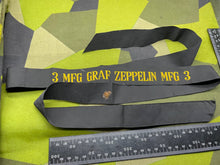 Charger l'image dans la galerie, German Navy Cap Tally - 3 MFG GRAF ZEPPELIN MFG 3 - The Militaria Shop