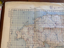 Charger l'image dans la galerie, Original WW2 British Army GSGS OS Map of Scotland - Portree & Dunvegan - The Militaria Shop