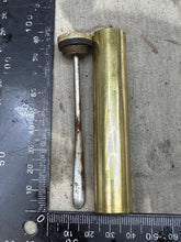 Load image into Gallery viewer, Original WW1 British Army SMLE Enfield Brass Oil Bottle - EFD - The Militaria Shop