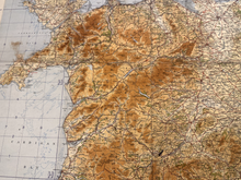 Load image into Gallery viewer, Original WW2 British Army RAF Navy Base Map of England - North Wales /Manchester - The Militaria Shop
