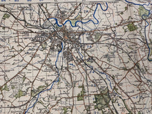 Load image into Gallery viewer, Original WW2 British Army GSGS OS Map of Great Britain - Carlisle - The Militaria Shop
