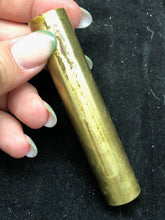 Load image into Gallery viewer, Original WW1 British Army SMLE Enfield Brass Oil Bottle - J.J.B Maker Marked - The Militaria Shop