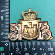 Load image into Gallery viewer, British Army Cap Badge - City of Edinburgh 1st Artillery Volunteers - The Militaria Shop
