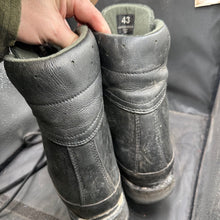 Load image into Gallery viewer, Austrian Army Black Leather Heavy Duty Combat Boots - Size EU 42 - UK 8 - The Militaria Shop