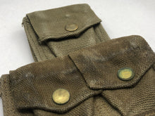 Load image into Gallery viewer, Genuine 37 Pattern Army 3 Pocket Rifle Pouch - WW2 British Army Style - The Militaria Shop