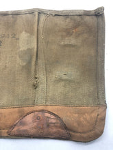 Charger l'image dans la galerie, Original WW2 British Army 37 Pattern Despatch Riders High Sided Single Spat 1942 - The Militaria Shop