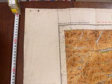 Load image into Gallery viewer, Original WW2 British Army RAF Navy Base Map of Scotland The Forth, Clyde & Tay - The Militaria Shop