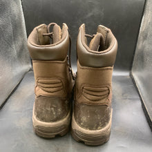 Charger l'image dans la galerie, British Army Surplus Brown Leather Female Combat Patrol Boots - Size UK 6 M - The Militaria Shop