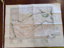 Load image into Gallery viewer, Original WW2 British Army GSGS Map of Scotland - Strath Oykell - The Militaria Shop