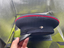 Load image into Gallery viewer, Original British Army Royal Logistics Corps Peaked Cap - 57cm - The Militaria Shop