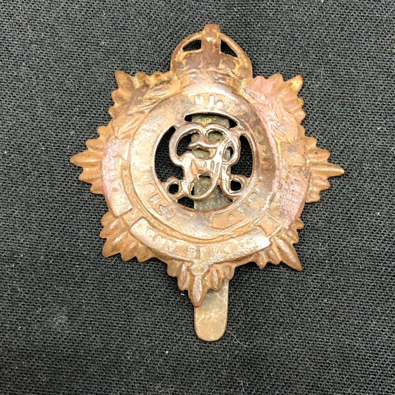 Original WW2 British Army Cap Badge - Royal Army Service Corps