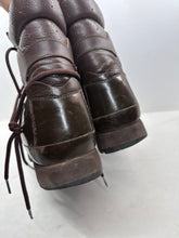 Load image into Gallery viewer, British Army Surplus Brown Leather Combat Boots - Altberg - Size UK 7 M - The Militaria Shop