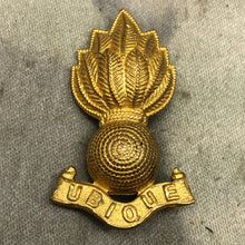 Load image into Gallery viewer, Original WW2 British Army Royal Engnineers Cap Badge - The Militaria Shop
