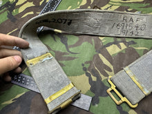 Load image into Gallery viewer, Original British Royal Air Force RAF Blue WW2 37 Pattern Belt - 38" Waist Max - The Militaria Shop