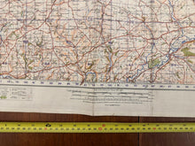Load image into Gallery viewer, Original WW2 British Army GSGS OS Map of England & Wales - Cancelled & Reprinted - The Militaria Shop