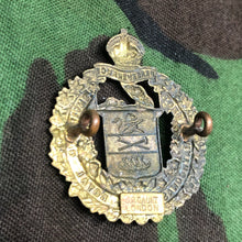 Load image into Gallery viewer, Original Canadian Army Lord Strathcona's Horse (Royal Canadians) Cap Badge - The Militaria Shop