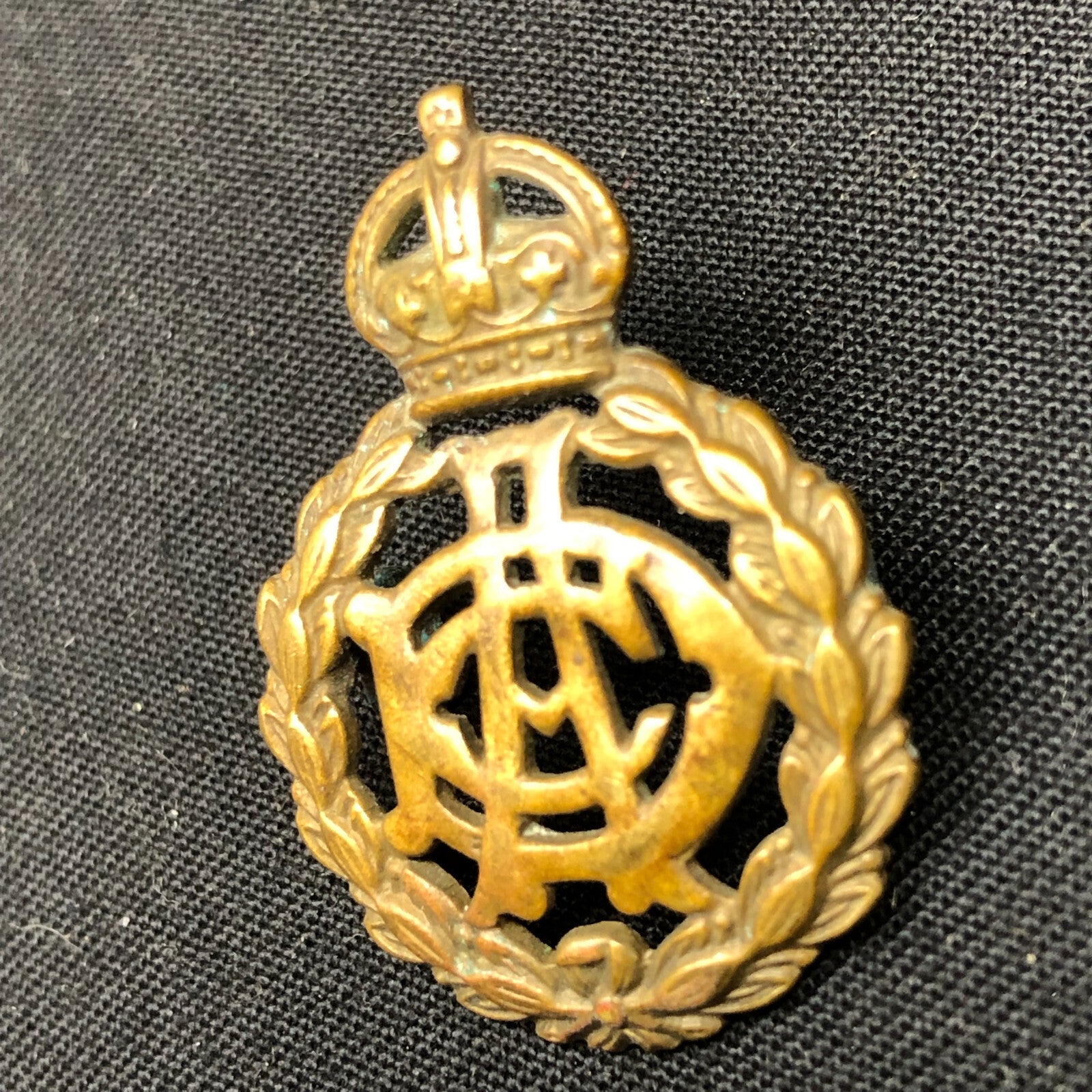 Original WW2 British Army Army Dental Corps Collar Badge - The Militaria Shop