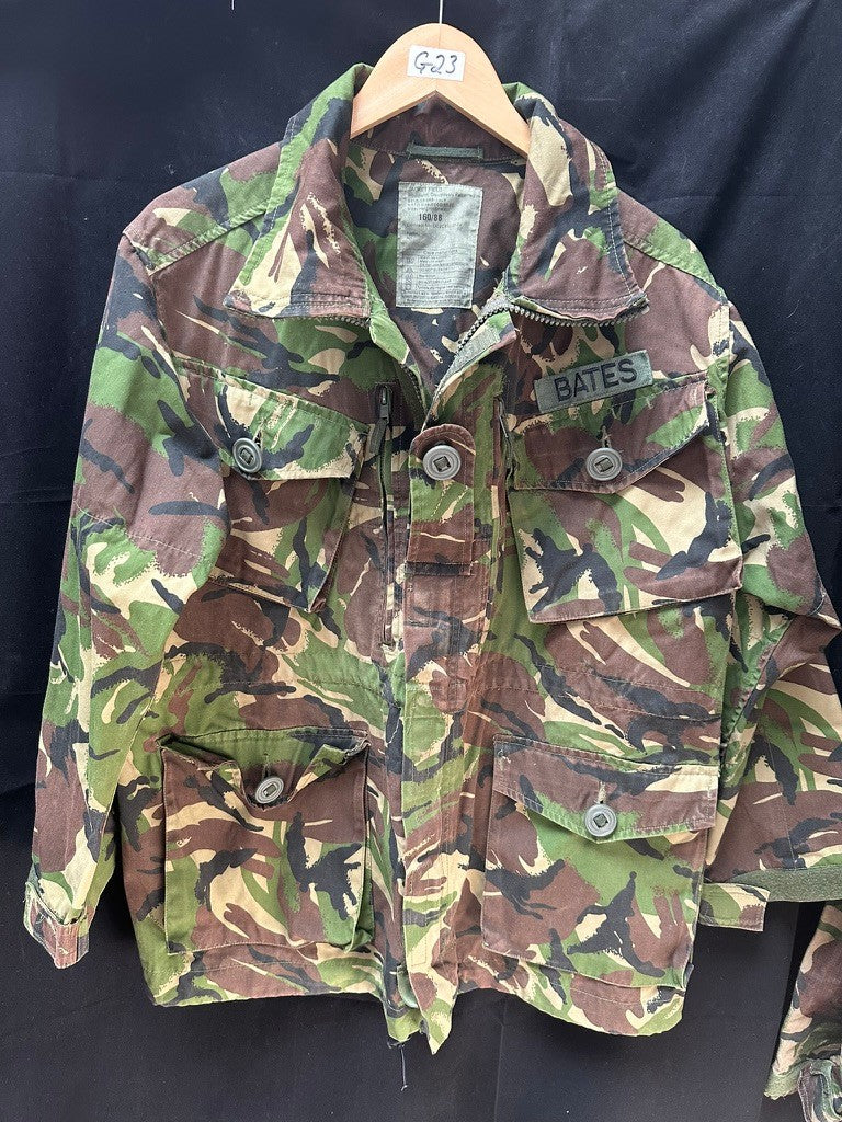 Genuine British Army DPM Camouflaged Combat Field Jacket - Size 160/88 - The Militaria Shop