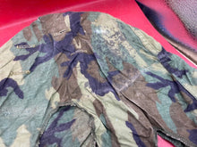 Load image into Gallery viewer, Original US Army M1 Camo Helmet Cover - Vietnam Found - Combat Worn - The Militaria Shop