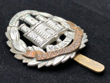 Load image into Gallery viewer, Original WW2 British Army Cap Badge - Northamptonshire Regiment - The Militaria Shop