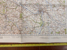 Charger l'image dans la galerie, Original WW2 British Army GSGS OS Map of Great Britain - Chester - The Militaria Shop