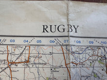 Charger l'image dans la galerie, Original WW2 British Army OS Map of Great Britain - Rugby - The Militaria Shop