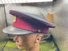Charger l'image dans la galerie, Original WW1 / WW2 British Army Officer's - Royal Army Medical Corps Dress Cap - The Militaria Shop