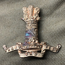 Load image into Gallery viewer, Genuine British Army Cap Badge - 11th Hussars - The Militaria Shop