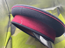 Load image into Gallery viewer, Original British Army - Royal Army Medical Corps Peaked Cap - Size 61cm - The Militaria Shop