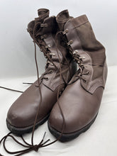 Load image into Gallery viewer, British Army Surplus Brown Leather Combat Boots - WP - Size UK 11 L - The Militaria Shop