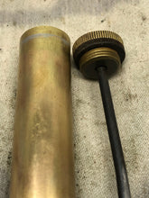 Load image into Gallery viewer, Original WW1 British Army SMLE Enfield Brass Oil Bottle - EFD Marked - The Militaria Shop