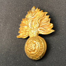 Load image into Gallery viewer, Genuine British Army WW2 Royal Fusiliers Cap Badge - The Militaria Shop