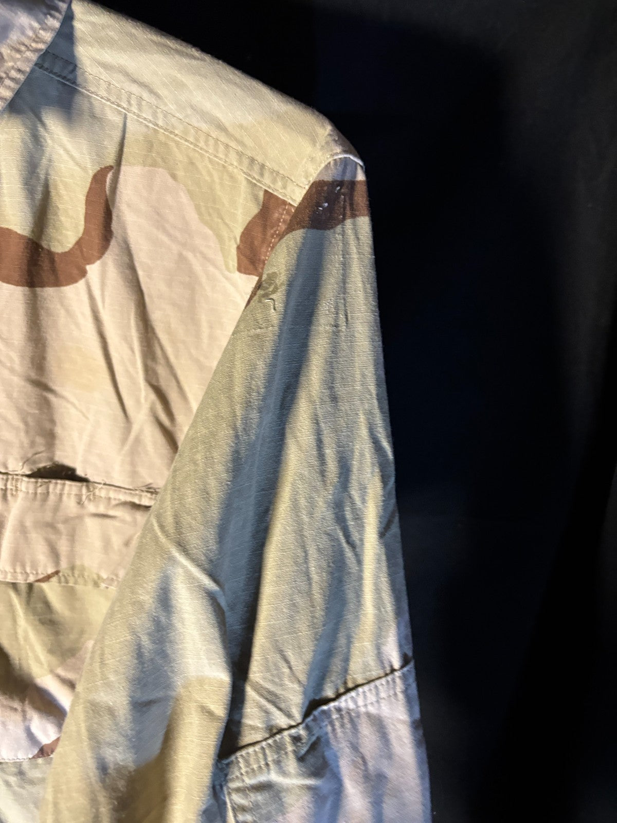 Gulf War US Army DCU Camouflaged Combat Field Coat/Jacket - Small/X-Short - The Militaria Shop