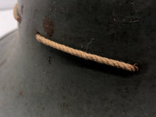 Charger l'image dans la galerie, Original WW2 British Home Front Civillian Zuckerman Helmet & Liner Set - The Militaria Shop