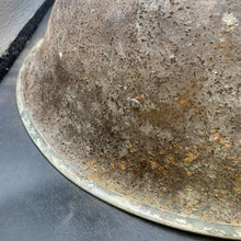 Load image into Gallery viewer, Original WW2 British/Canadian Army Mk3 Turtle Combat Helmet - The Militaria Shop